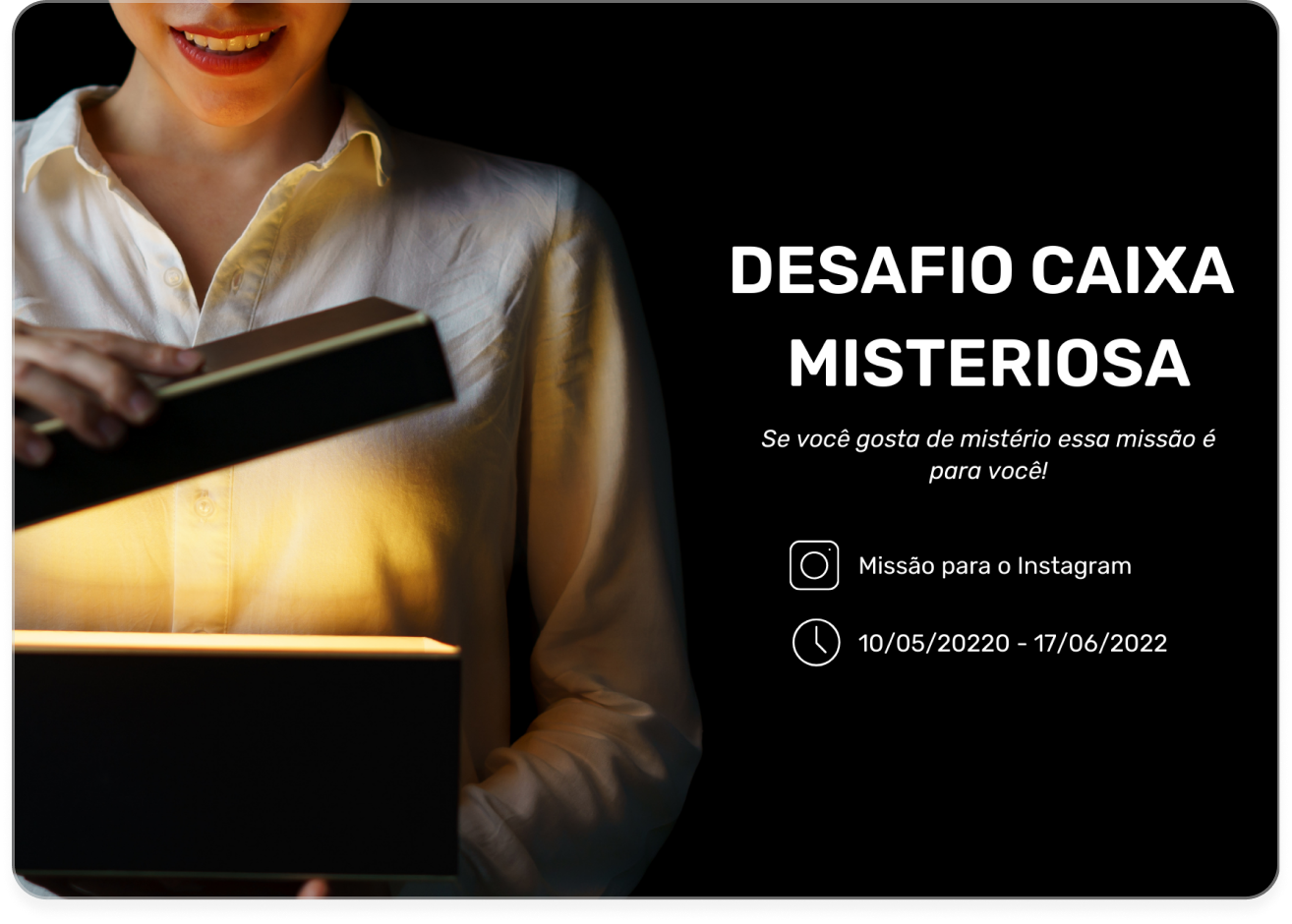 Crie missões sociais para seus influencers com o módulo de Missions